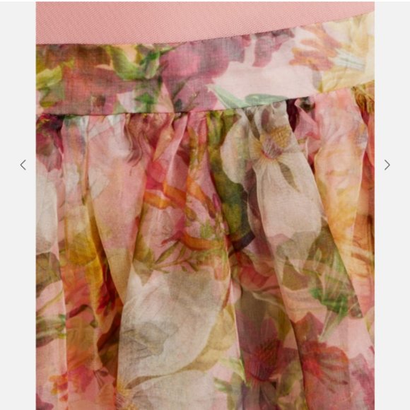 ALICE + OLIVIA Chara Mixed Media Mini Dress - Picture 4 of 10